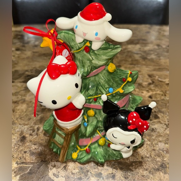 Hello Kitty and Friends Collectible Ceramic Christmas Tree